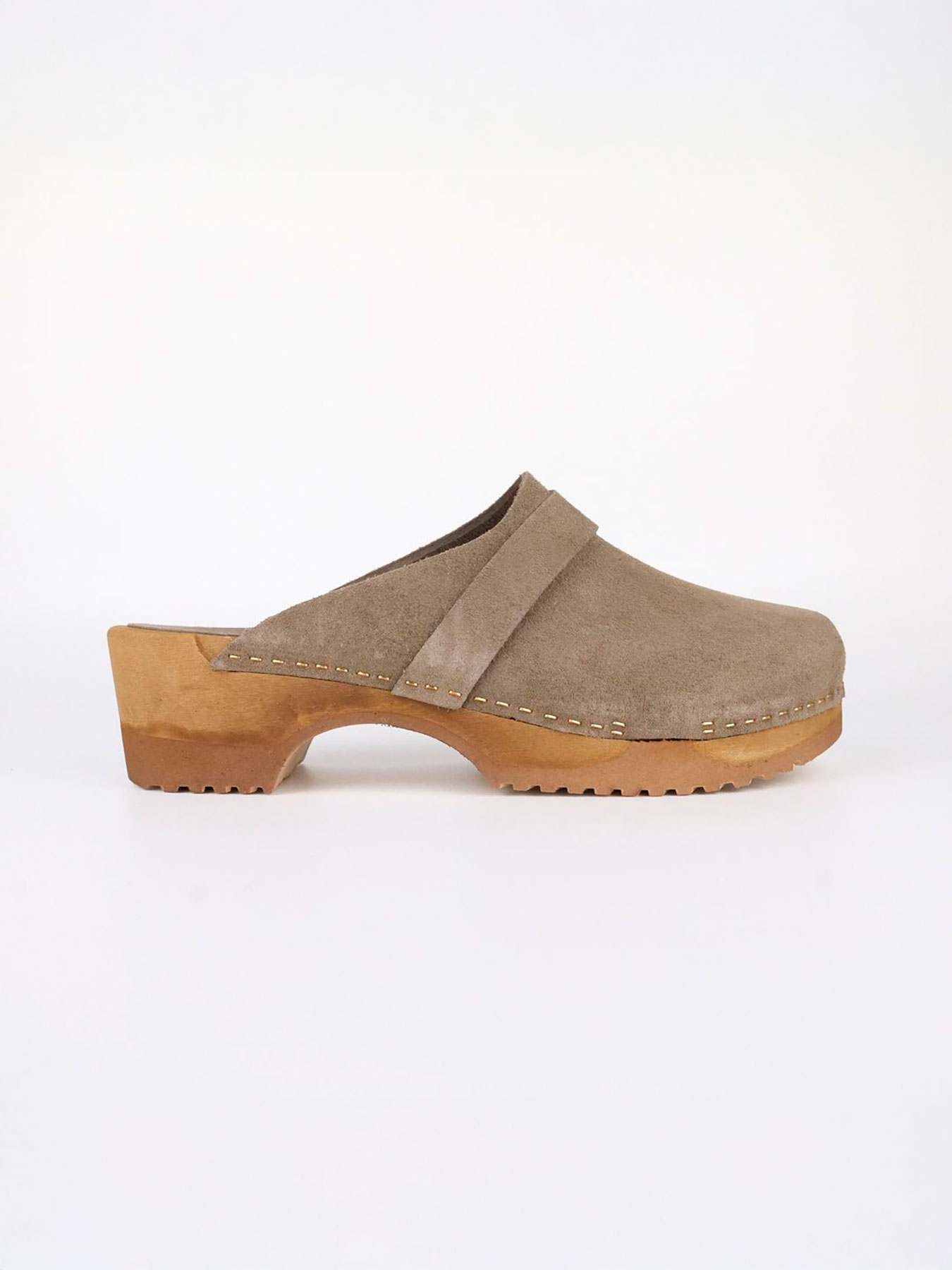 내추럴 라이닝 클로그 뮬_TAUPE(3cm)